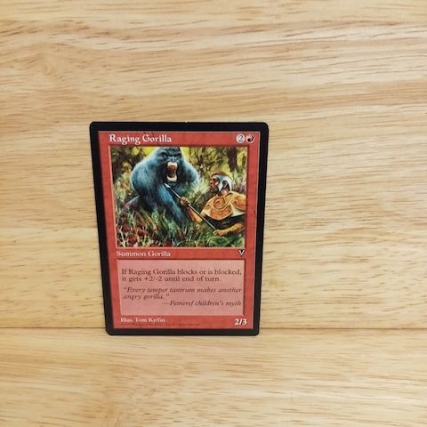 Magic The Gathering-Raging Gorilla