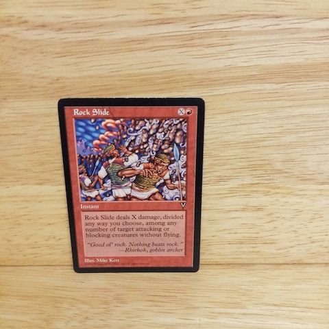Magic The Gathering-Rock Slide