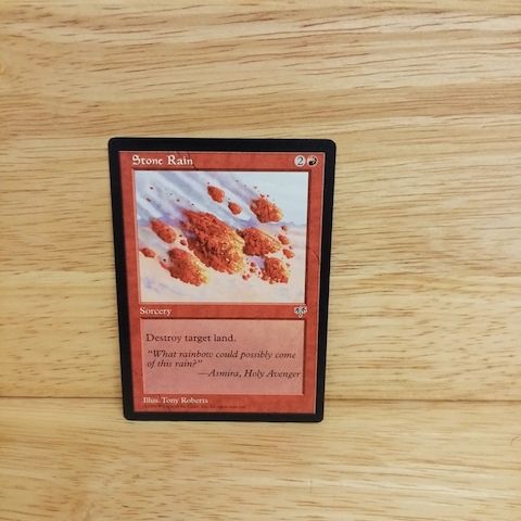 Magic The Gathering-Stone Rain