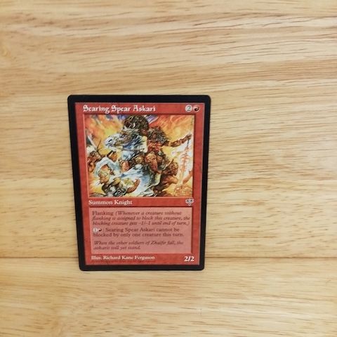 Magic The Gathering-Searing Spear Askari