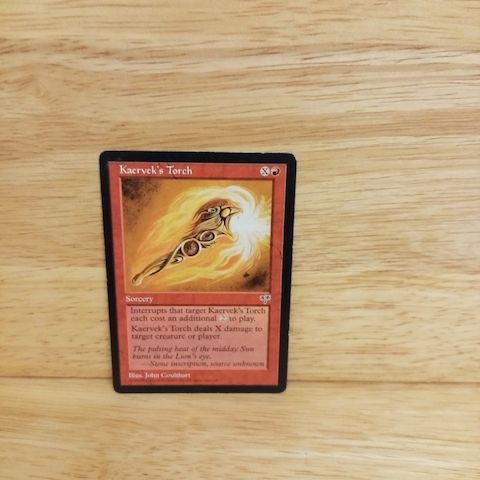 Magic The Gathering-Kaerveks Torch