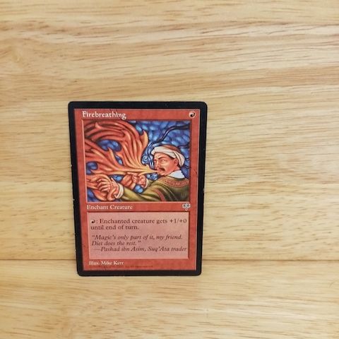 Magic The Gathering-Firebereathing