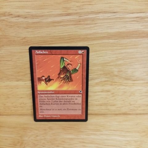 Magic The Gathering-Anfachen