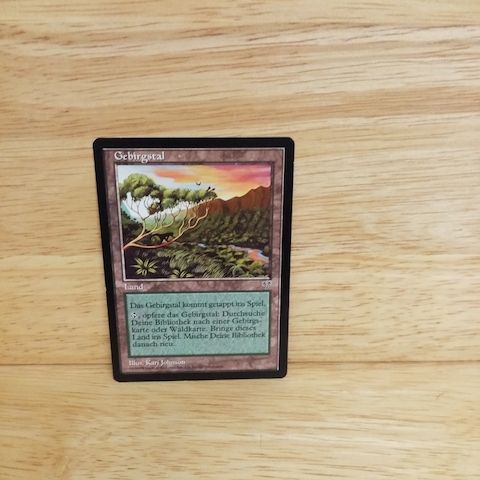 Magic The Gathering-Gebirkstal
