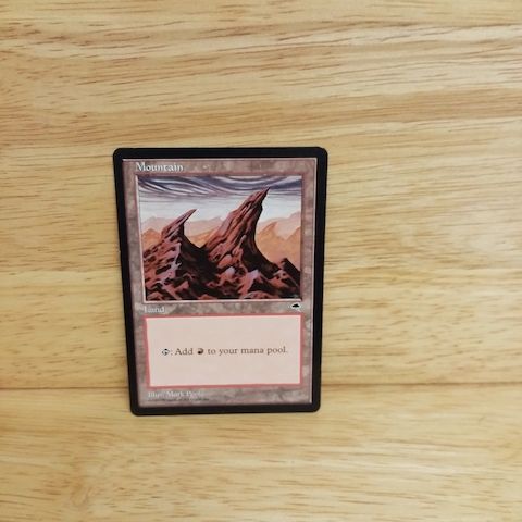 Magic The Gathering-Mountain