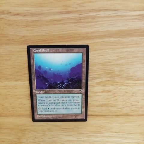 Magic The Gathering-Coral Atoll