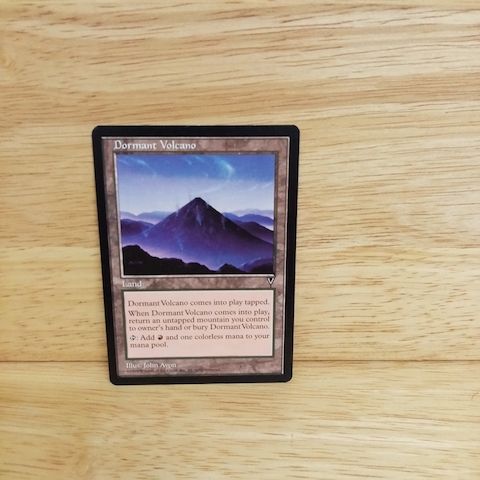 Magic The Gathering-Dormant Volcano