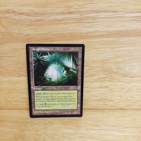 Magic The Gathering-Jungle Basin