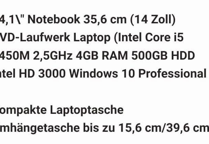 Lenovo L420 6GB RAM DVD-RW-Laufwerk + Tasche