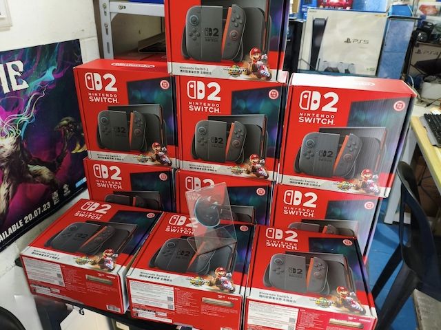 Nintendo Switch 2 Console, Sony PlayStation PS5 Pro Console, Sony PlayStation PS5 Slim Console