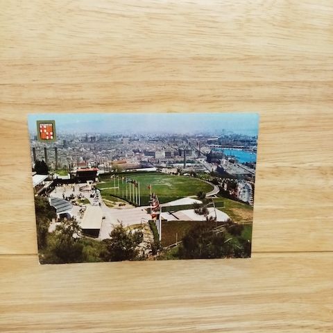 Postkarte-Barcelona-Ansicht