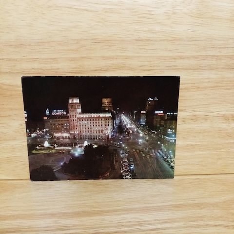 Postkarte-Barcelona Platza de Cataluna