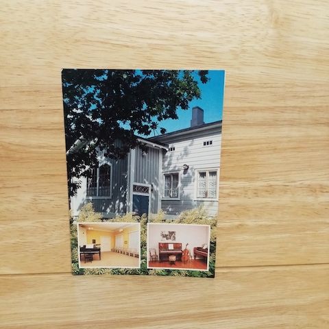 Postkarte-Hämeenlinna-Finland.Geburtshaus von Sibelius