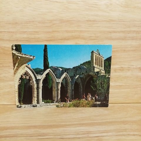 Postkarte-Bellapais-Cyprus