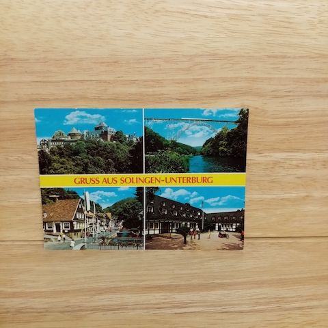 Postkarte-Solingen-Unterburg-MB