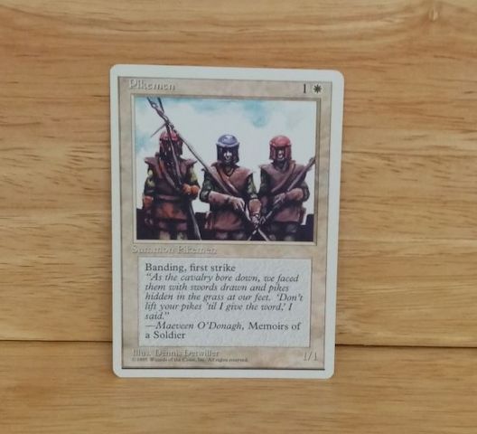 Magic The Gathering-Pikemen