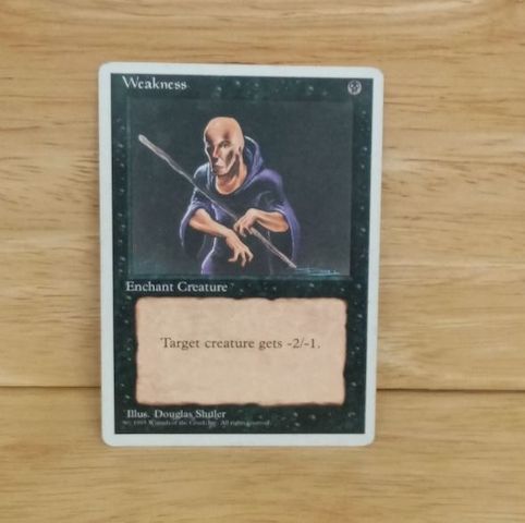 Magic The Gathering-Weakness