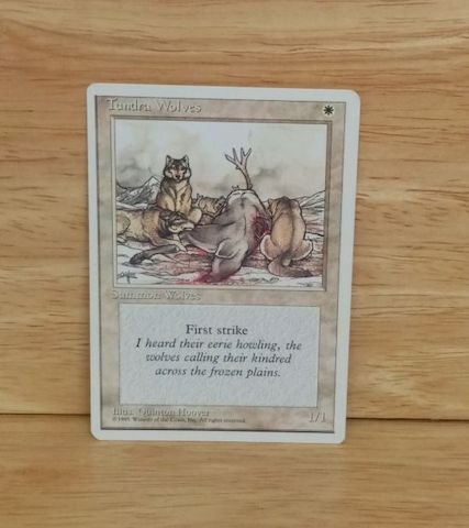 Magic The Gathering-Tundra Wolfes