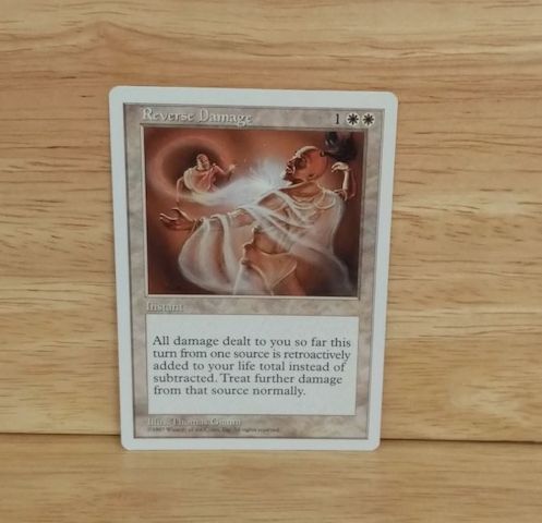 Magic The Gathering-Reverse Damage