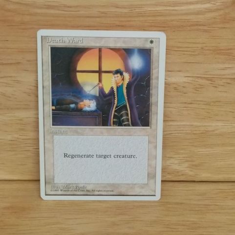 Magic The Gathering-Death Ward