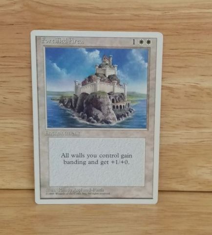 Magic The Gathering-Fortified Area