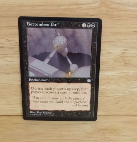 Magic The Gathering-Bottomless Pit.