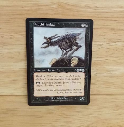 Magic The Gathering-Dauthi Jackal