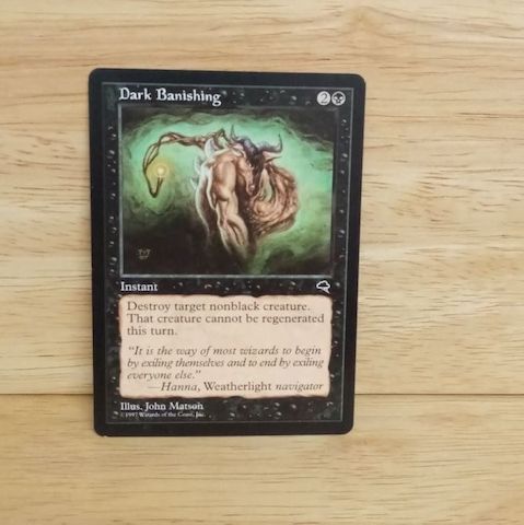 Magic The Gathering-Dark Banishing