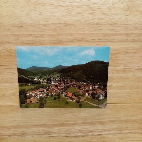 Postkarte-Schenkenzell im Schwarzwald.