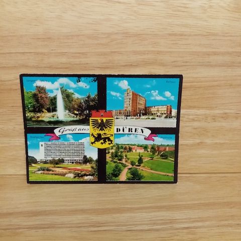 Postkarte-Gruß aus Düren.