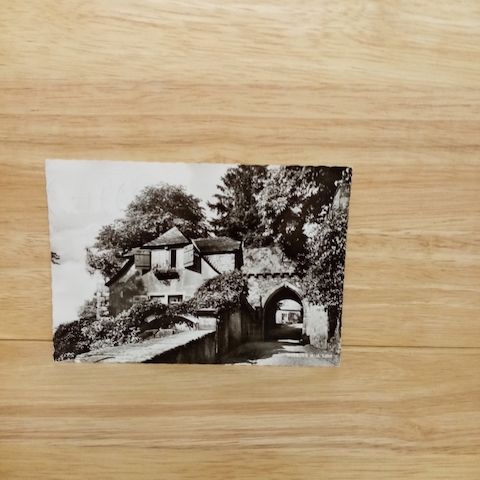Postkarte-Marburg a.d. Lahn. Burgtor