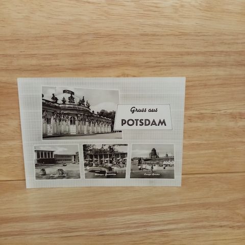 Postkarte-Gruss aus Potsdam.