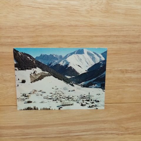 Postkarte-Berwang in Tirol.