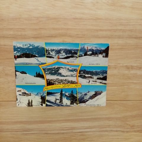 Postkarte-Zell am See
