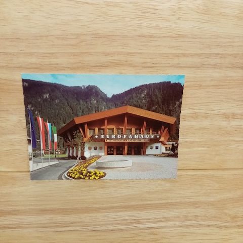 Postkarte-Europahaus, Mayerhofen im Zillertal.