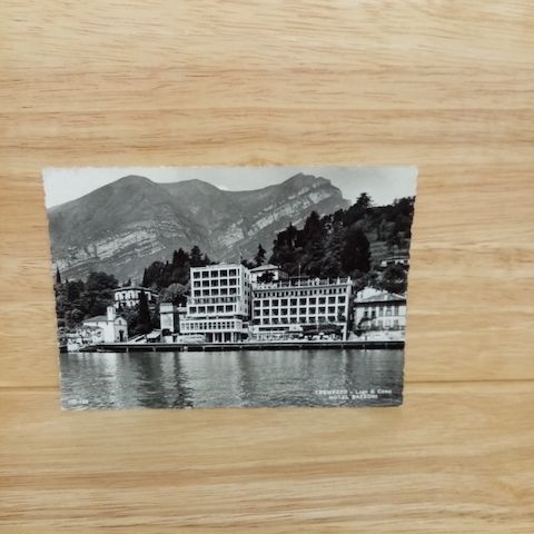 Postkarte-TREMMEZZO-Lago di Como. Hotel BAZZONI.