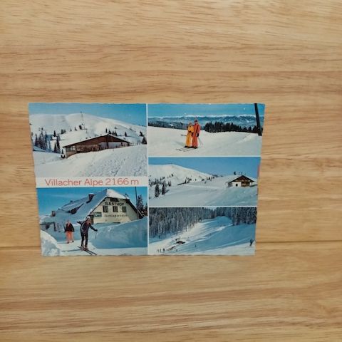 Postkarte-Villacher Alpe,Kärnten.