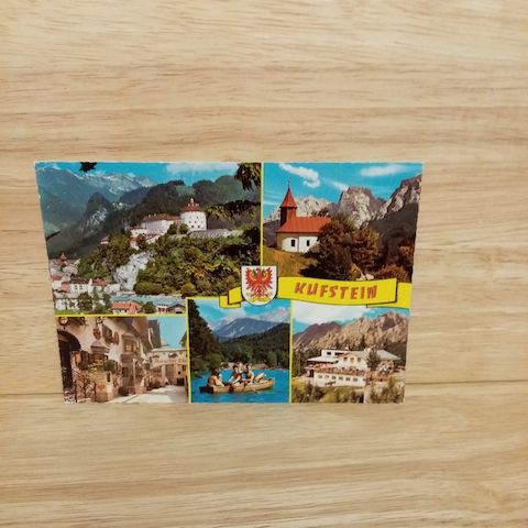 Postkarte-Kufstein in Tirol.