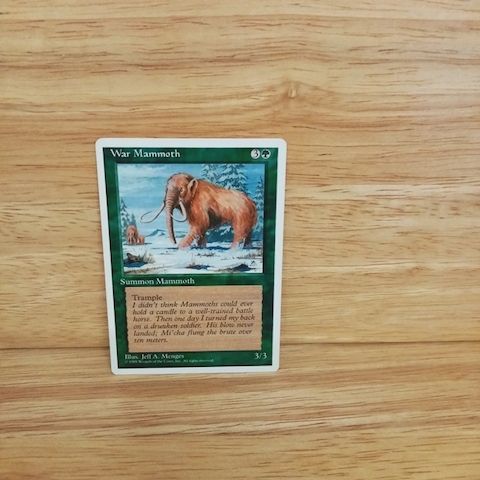 Magic The Gathering-MTG-War Mammoth.