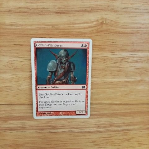 Magic The Gathering-Goblin-Plünderer.