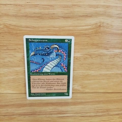 Magic The Gathering-MTG-Schuppenwurm.