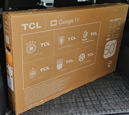 TCL 50C655 4K HDRTV QLED Smart TV mit Google TV.