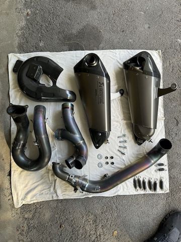 Ducati 1299s Panigale Auspuffanlage Akrapovic Racing