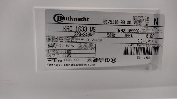 Kühlschrank umzugshalber abzugeben