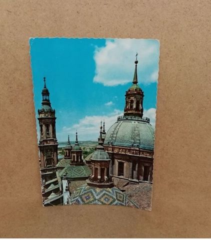 Ansichtskarte-D-485-ZARAGOZA. Basilica de El Pilar-Torres