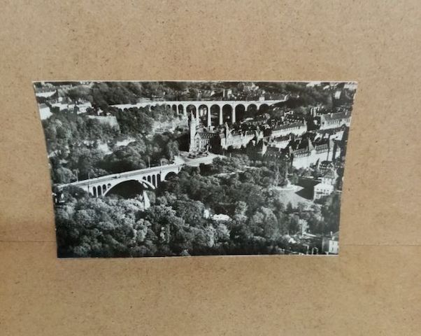 Ansichtskarte-D-160-LUXEMBOURG--Vue aerienne