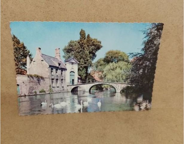 Ansichtskarte-D-271-BRUGGE-Ingangspoort van t Beginhof.