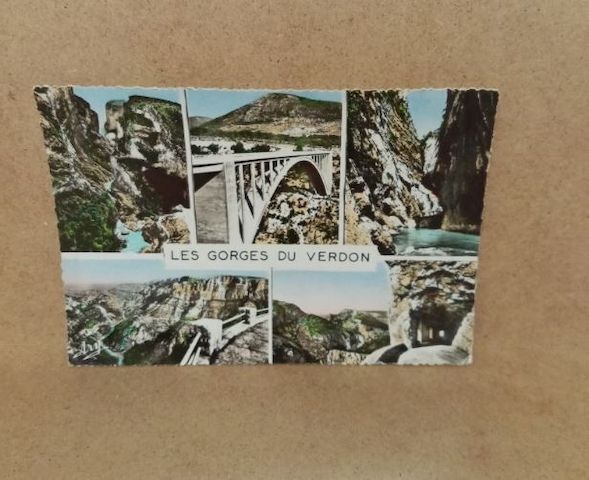 Ansichtskarte D-110-LES GORGES DU VERDON.