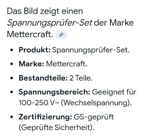Spannungsprüfer Set 2-tlg Sromprüfer 100-250 Volt Schraubendreher Stromtester