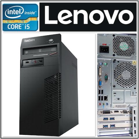 LENOVO PC, Intel Core i5-2400, SSD, NVIDIA GeForce, Windows 10, Office, Büro, Spiele